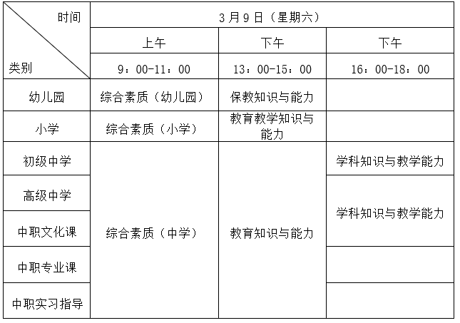 2024福建省教師資格證考試時間-ntce中國考試教育網